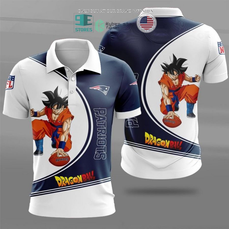 dragon ball son goku new england patriots white blue 3d shirt hoodie 1 14951