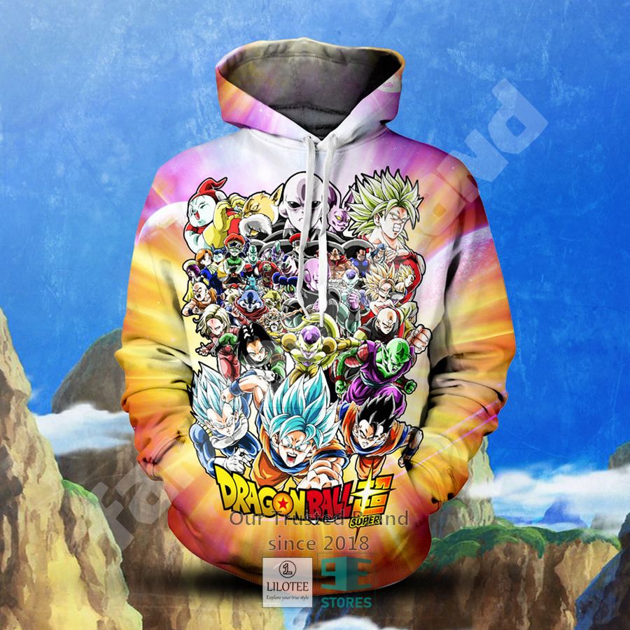 dragon ball super friends 3d hoodie 1 16458