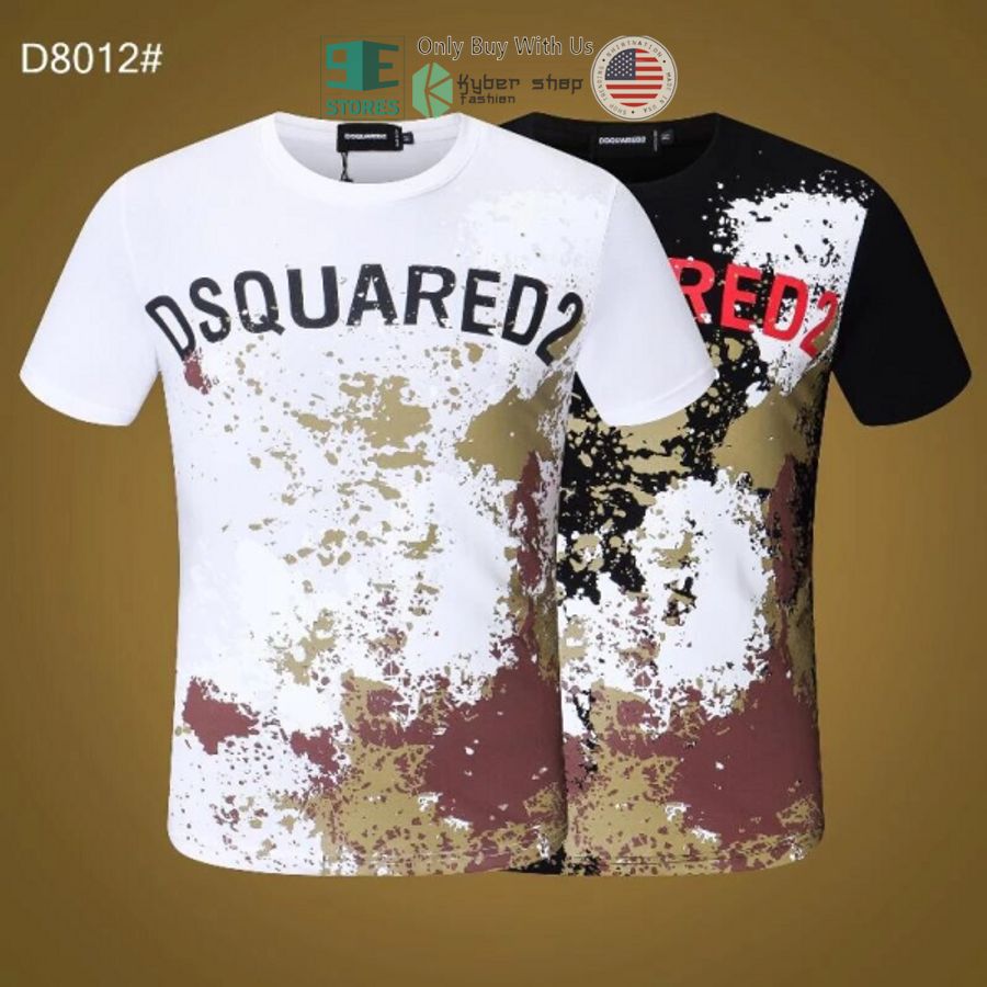 dsquared2 paint t shirt 1 91440