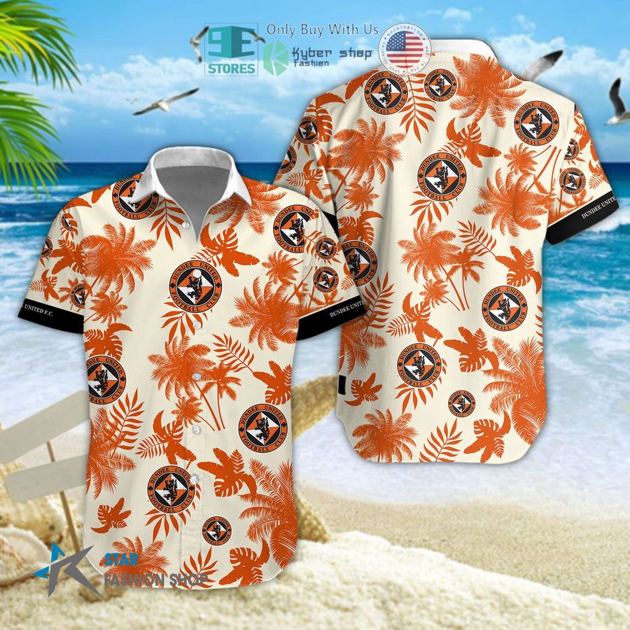 dundee united f c logo palm tree hawaiian shirt shorts 1 54486