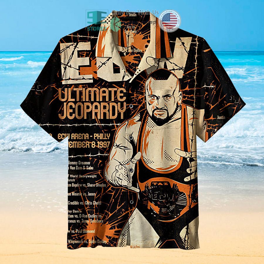 ecw ultimate jeopardy hawaiian shirt 1 97565