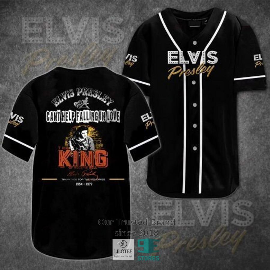 elvis presley cant help falling in love baseball jersey 1 41396