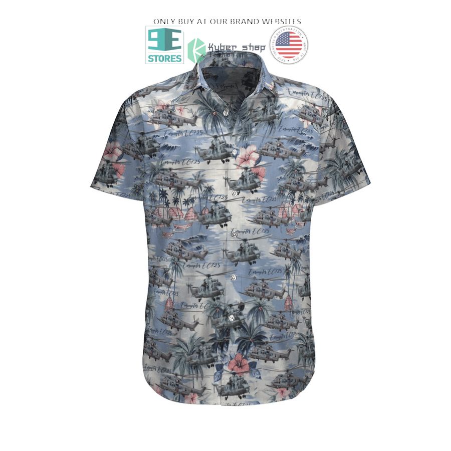 eurocopter ec725 french army hawaiian shirt shorts 2 49663