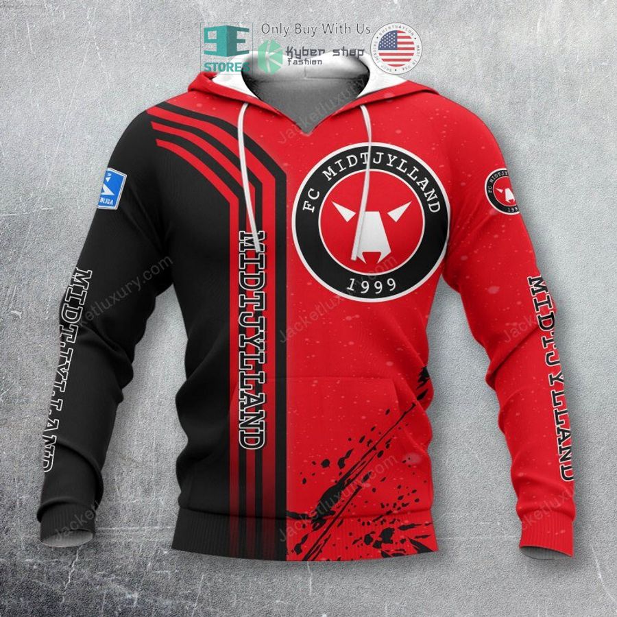 fc midtjylland black red polo shirt hoodie 2 62491