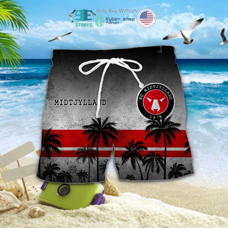 fc midtjylland palm tree hawaiian shirt shorts 2 38085