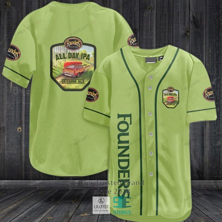 founders brewing baseball jersey 1 32146