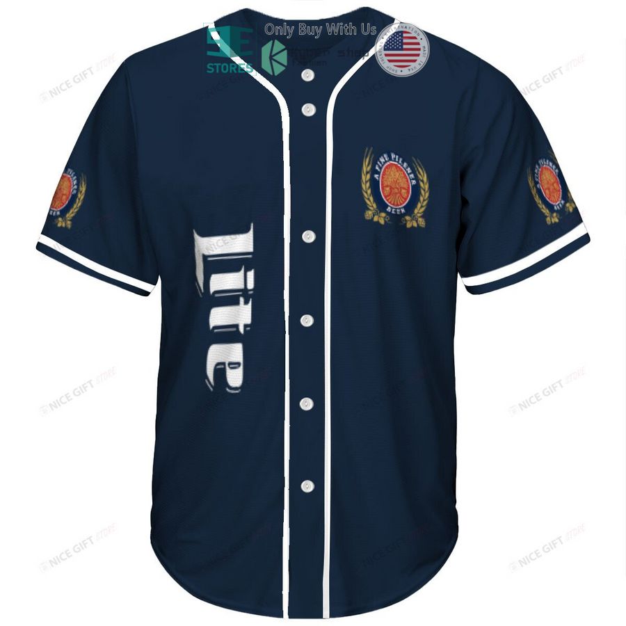 god first family second then miller lite blue baseball jersey 2 63230