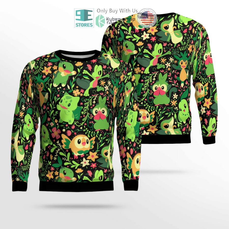 grass type sweatshirt sweater 1 45465