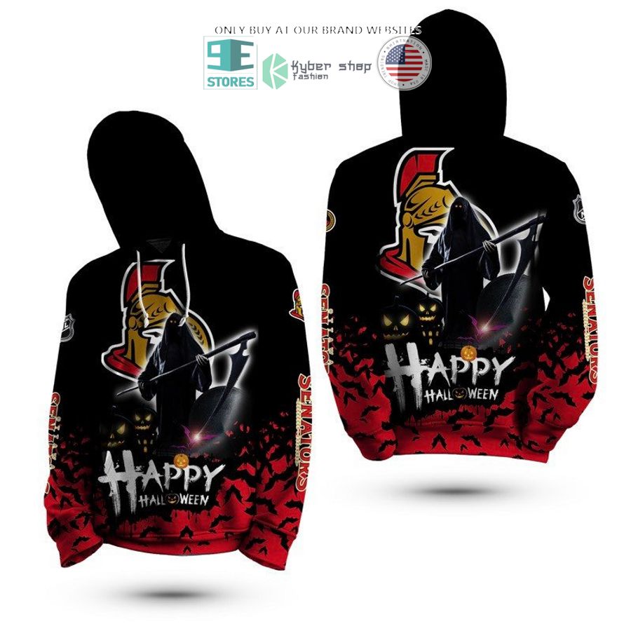 happy halloween grim reaper ottawa senators 3d shirt hoodie 2 91695