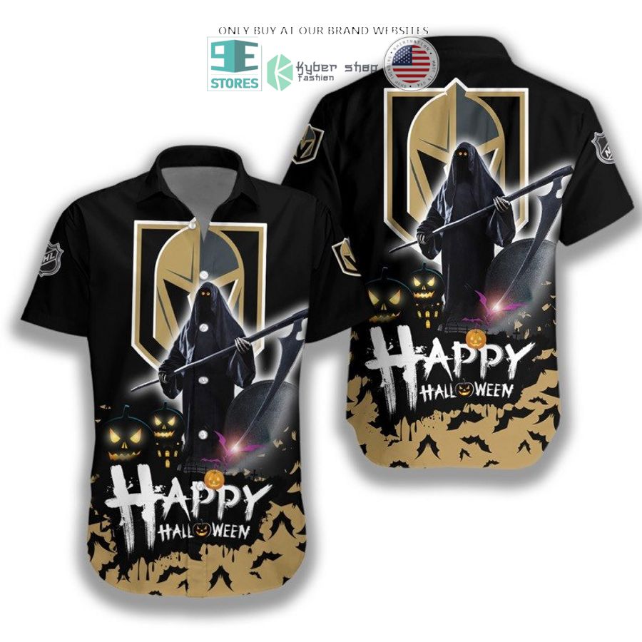 happy halloween grim reaper vegas golden knights hawaiian shirt 1 25246