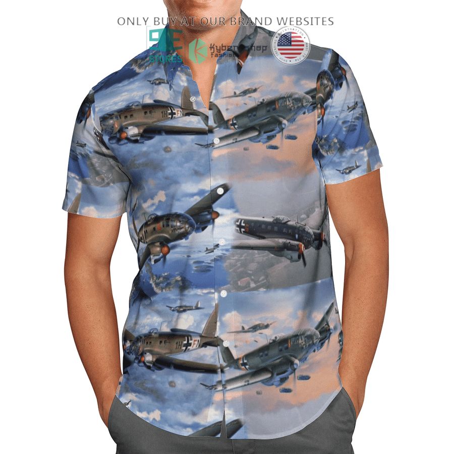 heinkel blue sky hawaiian shirt 1 39216