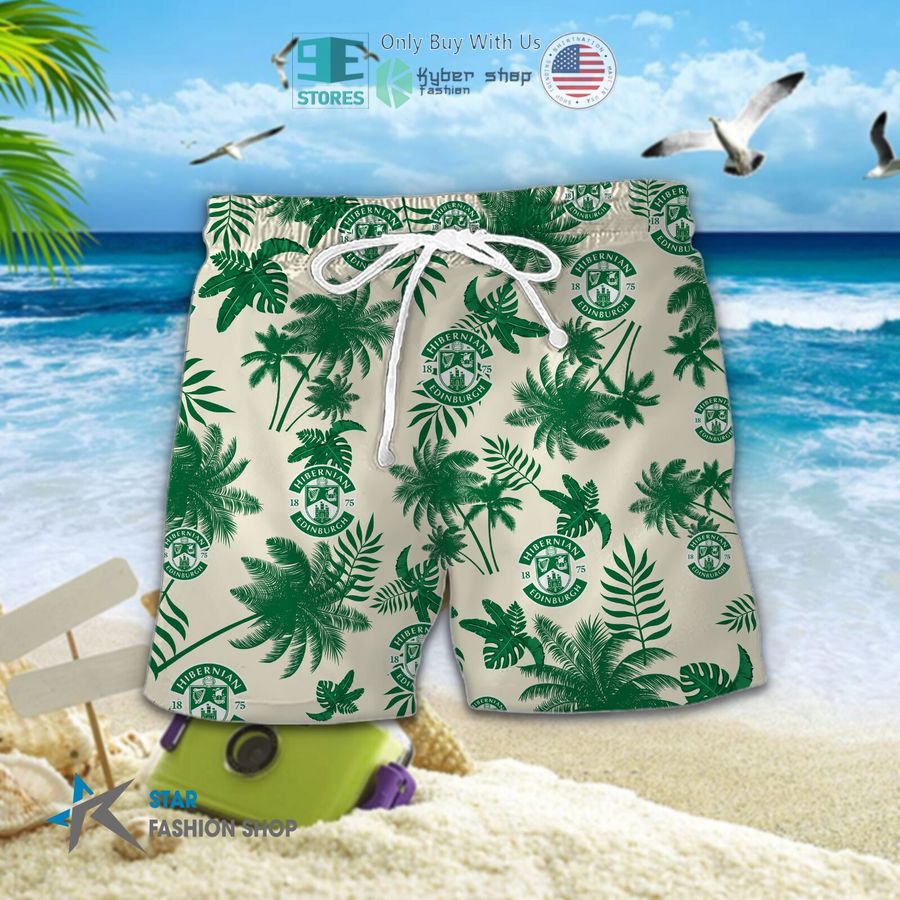 hibernian f c hawaiian shirt shorts 2 32623