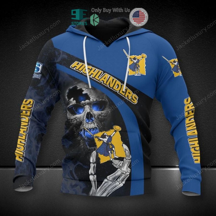 highlanders super rugby skeleton 3d hoodie polo shirt 1 10559