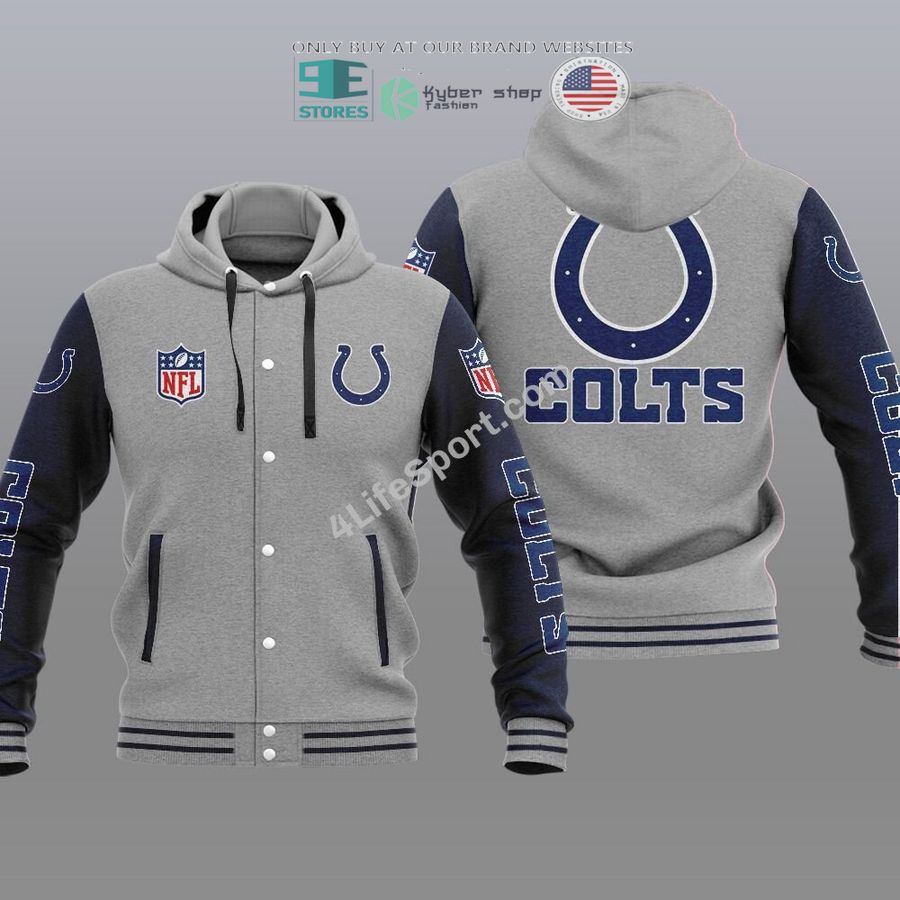 indianapolis colts baseball hoodie jacket 2 36387