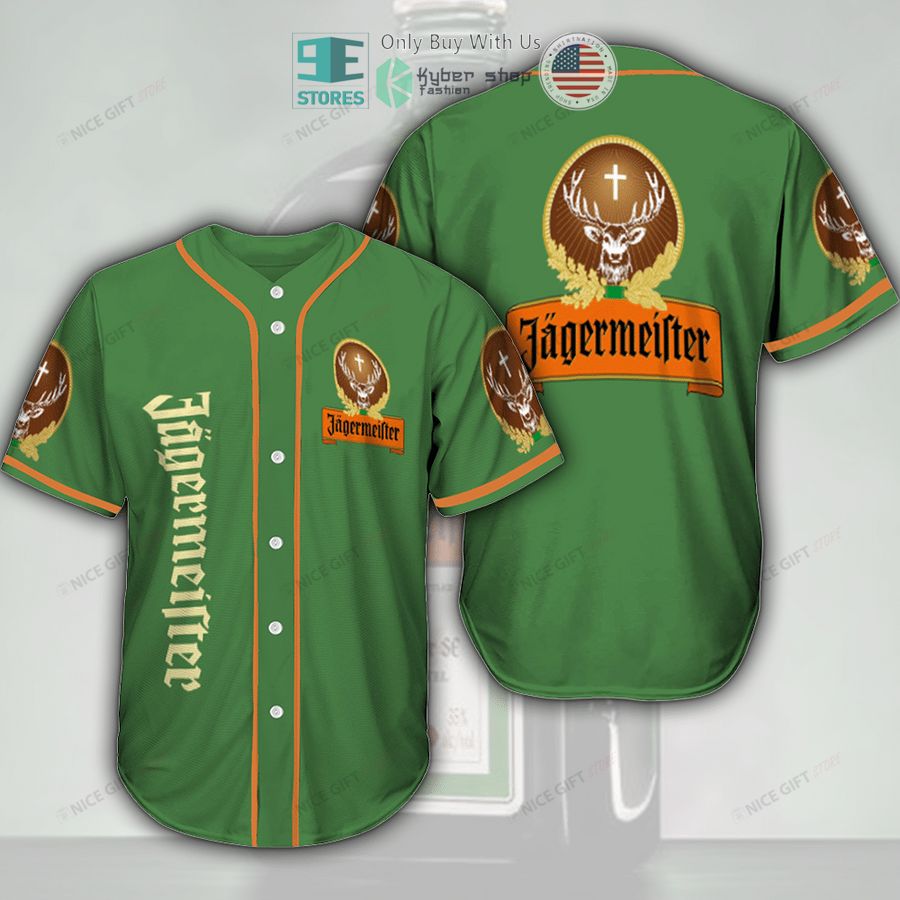 jagermeister green baseball jersey 1 33705