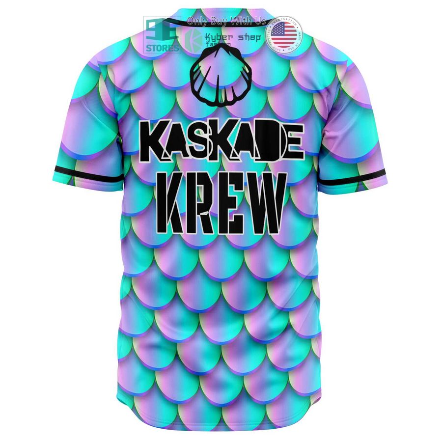 kaskade krew mermaid pattern baseball jersey 2 32981