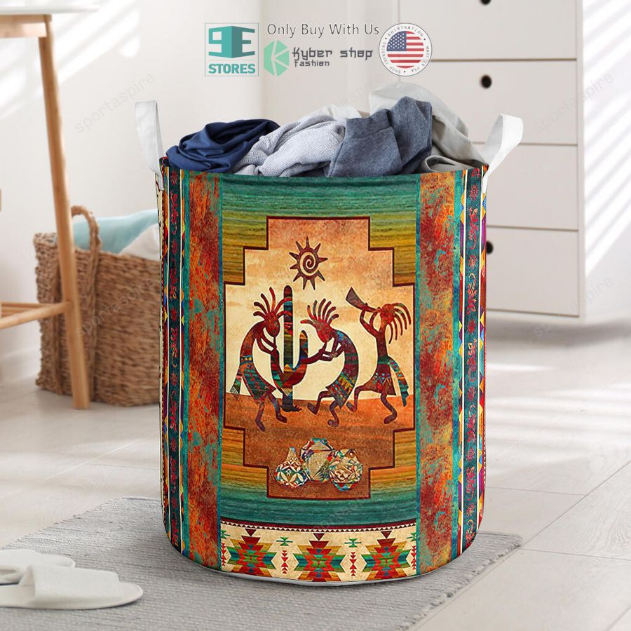 kokopelli myth laundry basket 1 67158