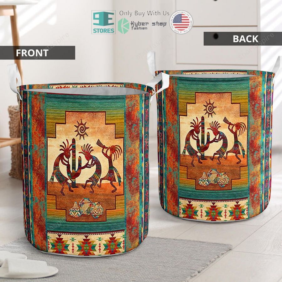 kokopelli myth laundry basket 2 92813