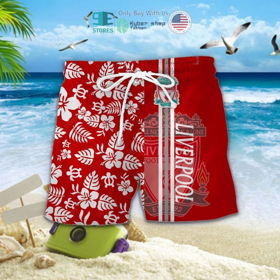 liverpool f c hawaiian shirt shorts 2 83675