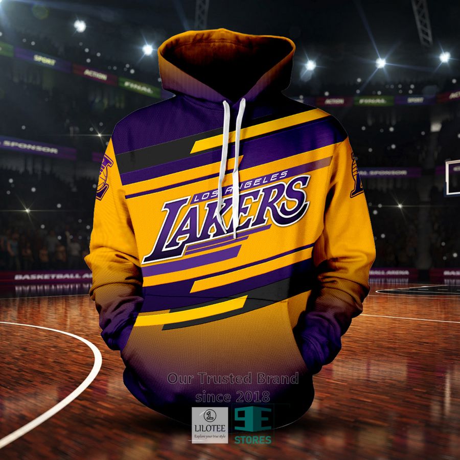 los angeles lakers 3d hoodie 2 80859