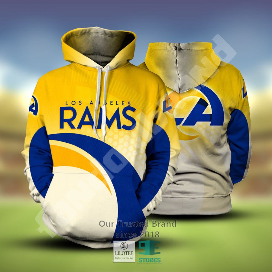 los angeles rams 3d hoodie 1 14139