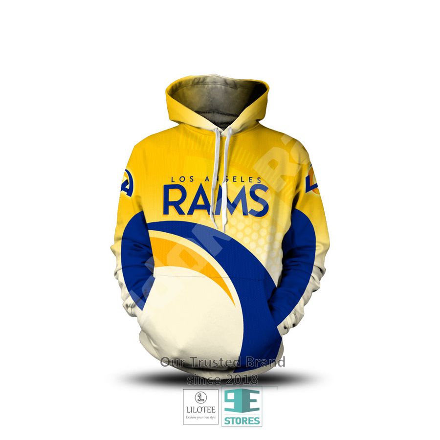 los angeles rams 3d hoodie 2 95339