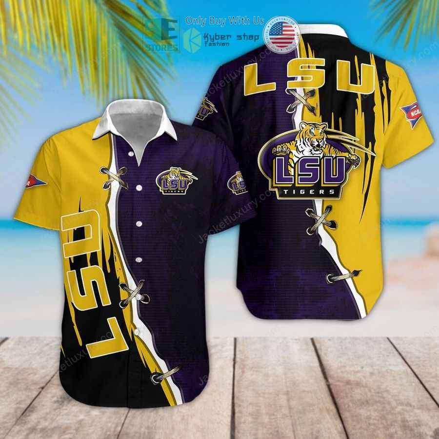 lsu tigers hawaiian shirt 1 93489