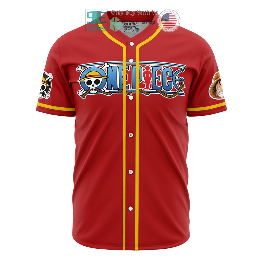 luffy one piece baseball jersey 1 68005