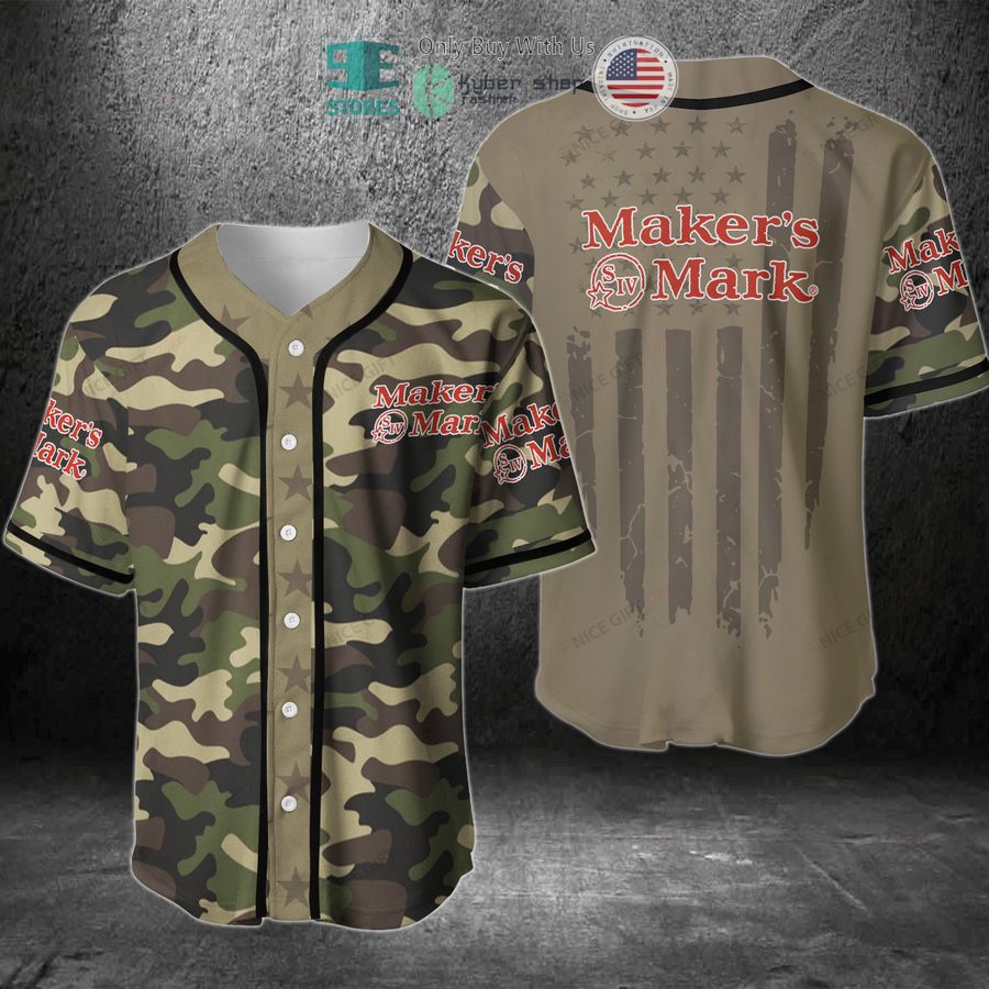 makers mark united states flag green camo baseball jersey 1 12409