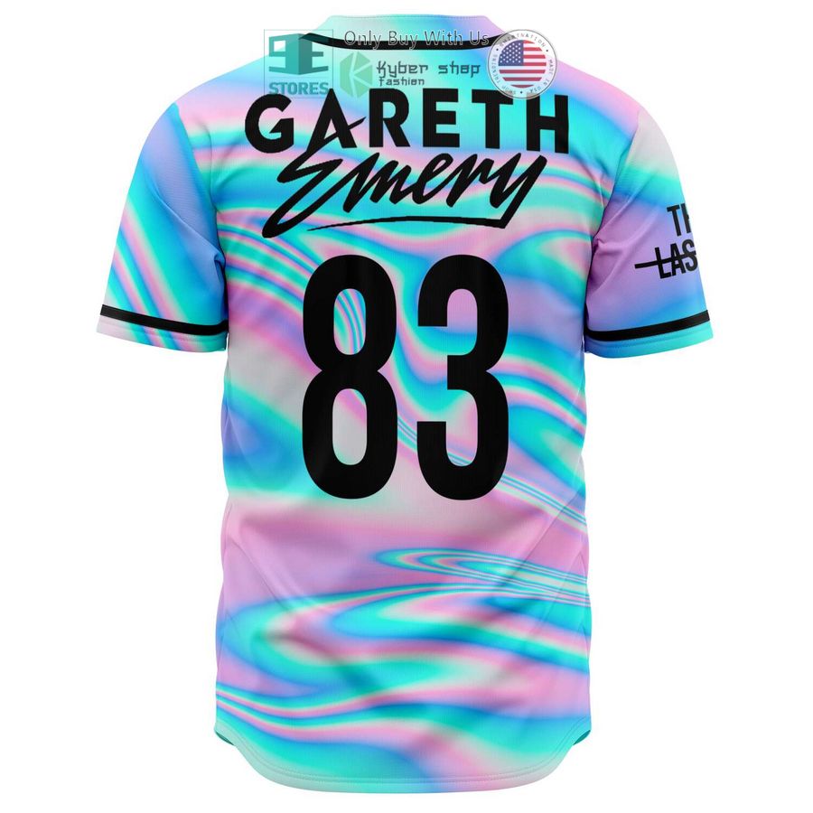 mallory gareth 83 hologram pattern baseball jersey 2 81960