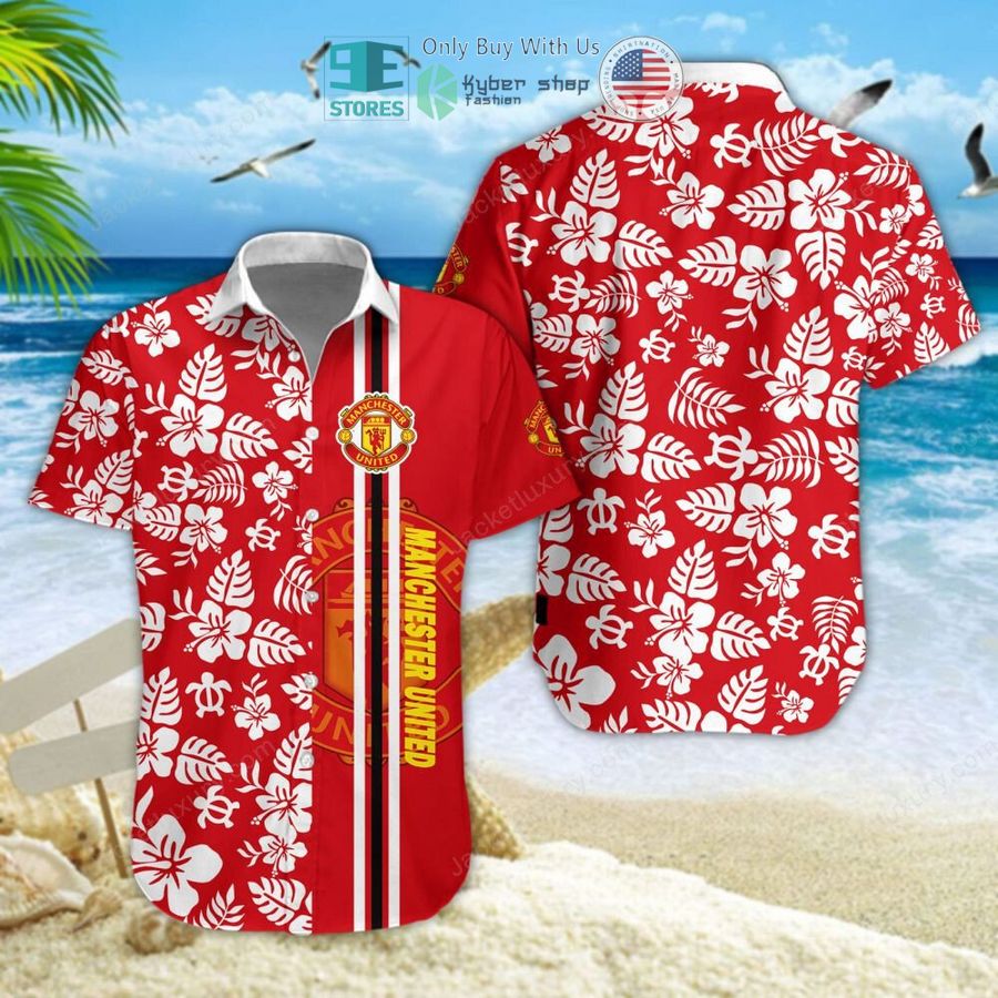 manchester united hawaiian shirt shorts 1 32295