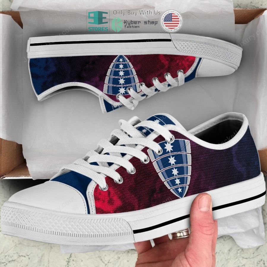 melbourne rebels canvas low top shoes 1 71107