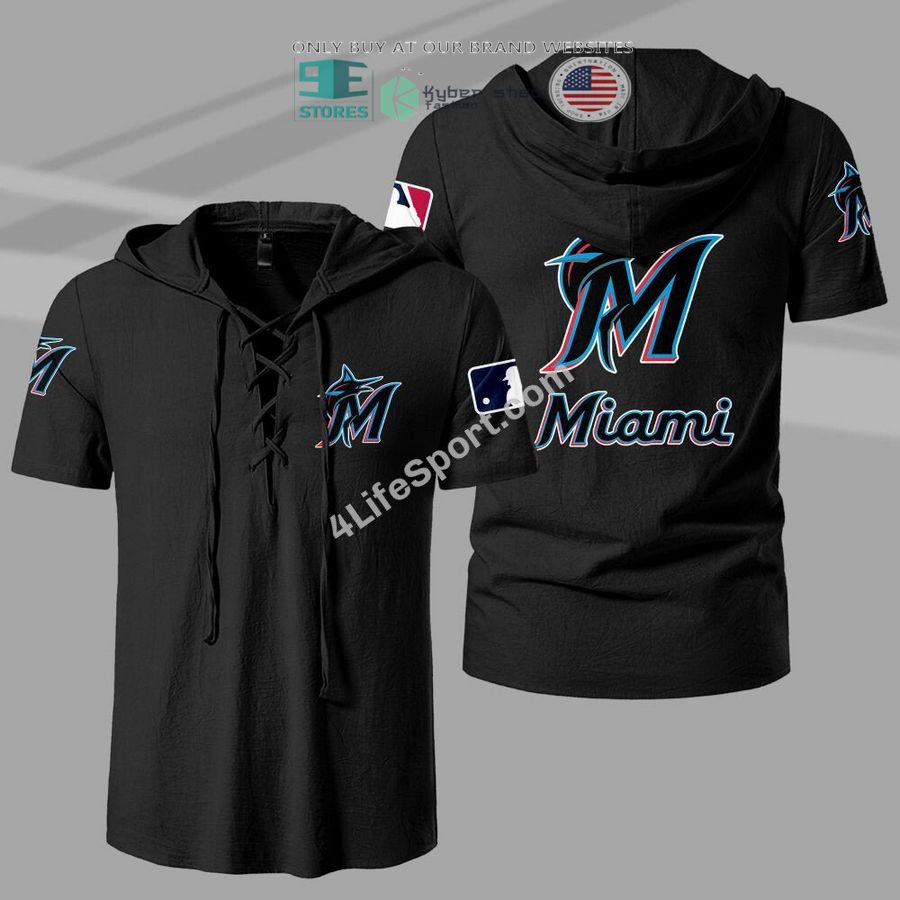 miami marlins drawstring shirt 1 50673