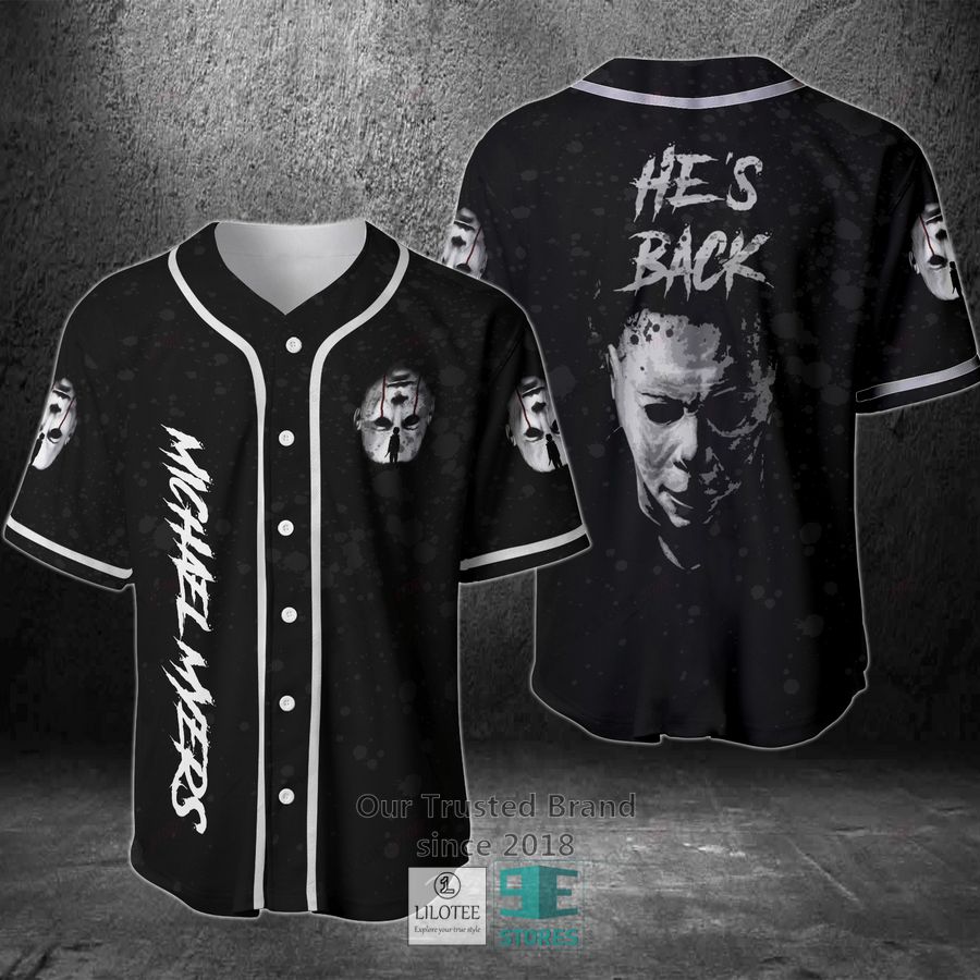 michael myers he s back baseball jersey 1 508