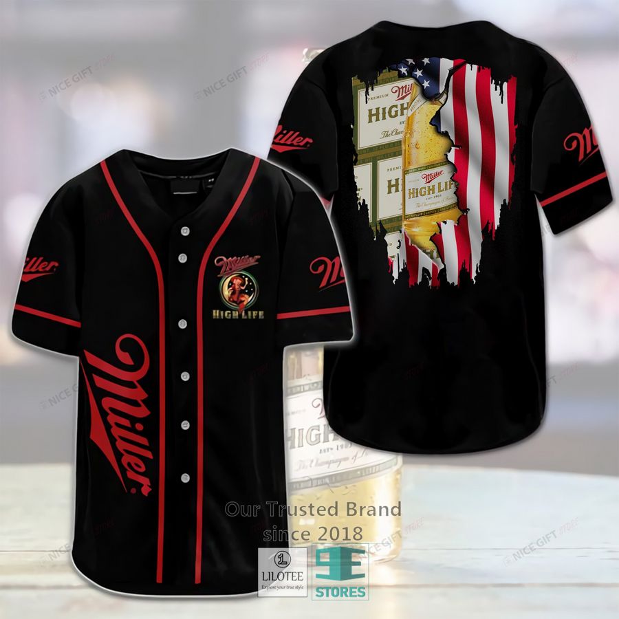 miller high life baseball jersey 1 91627