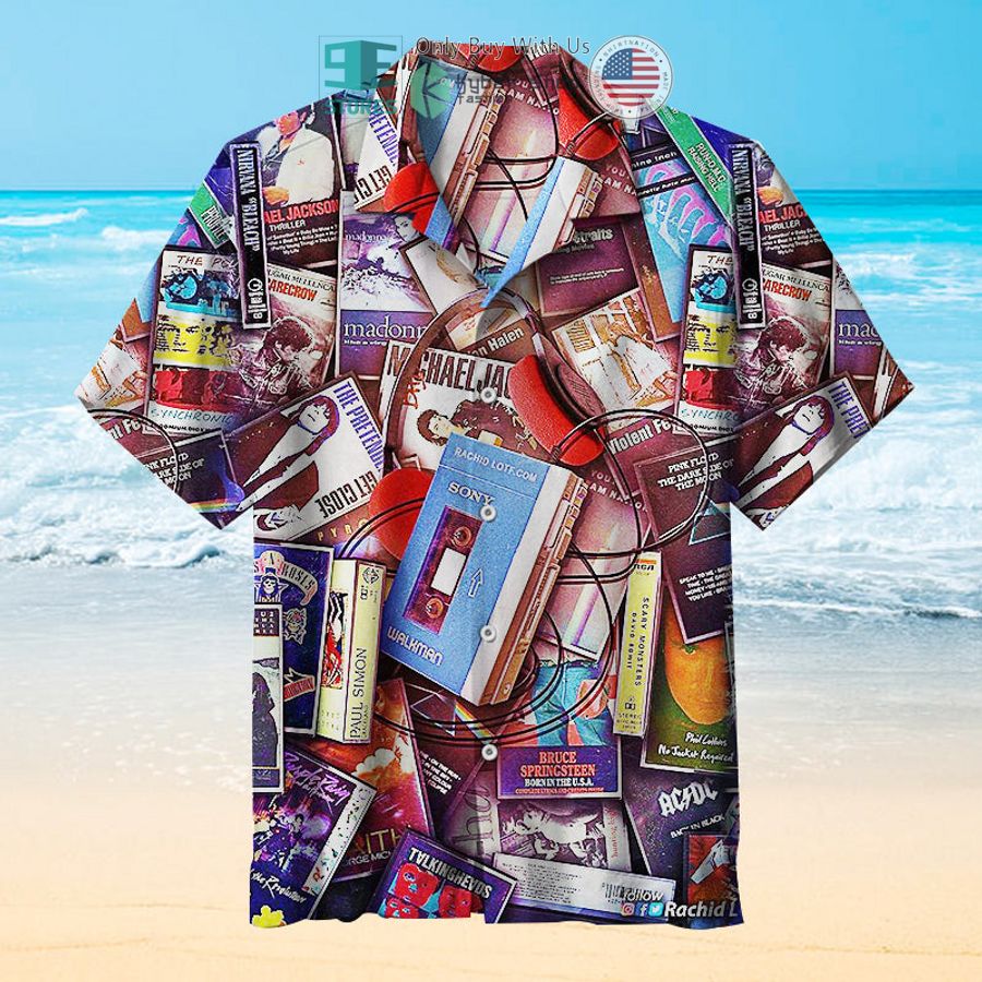 music nostalgia hawaiian shirt 1 7247