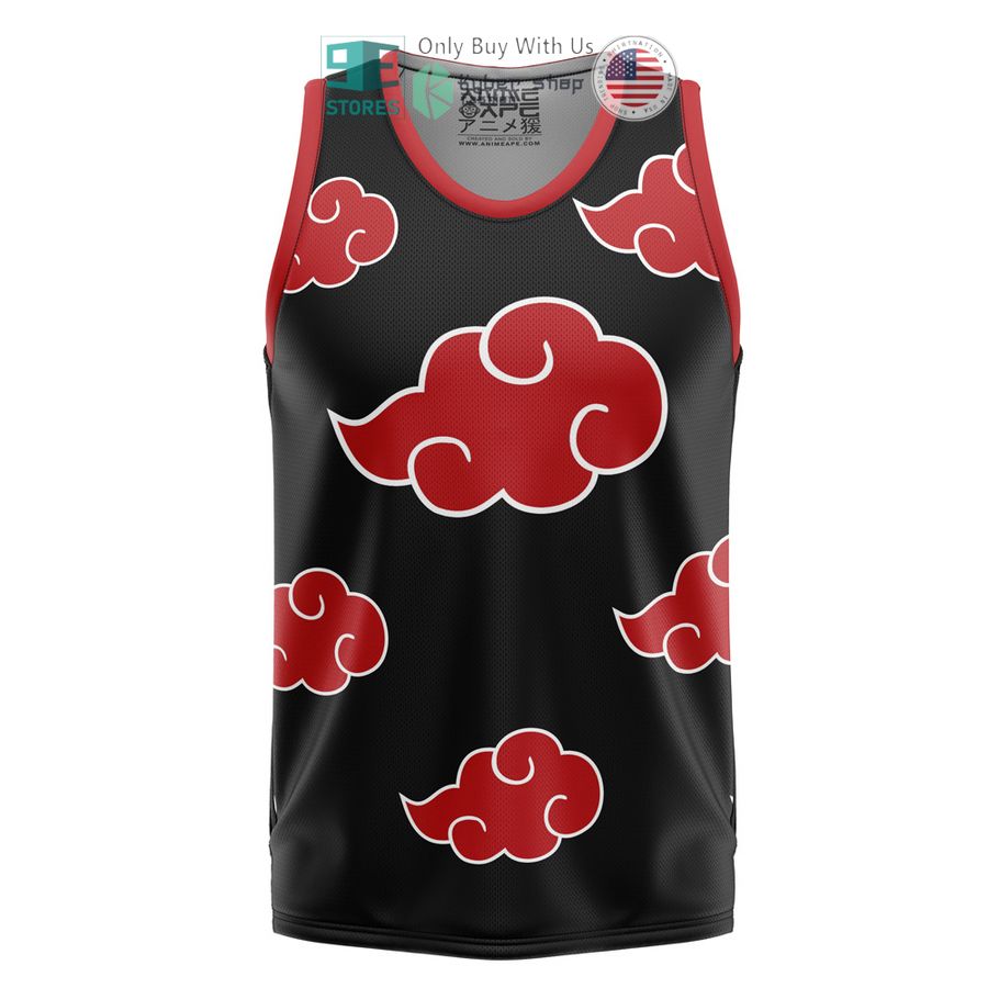 naruto akatsuki basketball jersey 1 65532