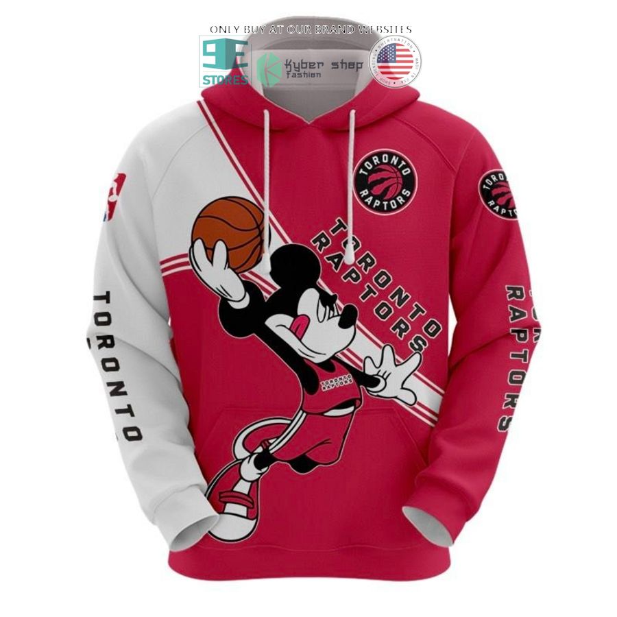 nba toronto raptors mickey mouse shirt hoodie 2 43880