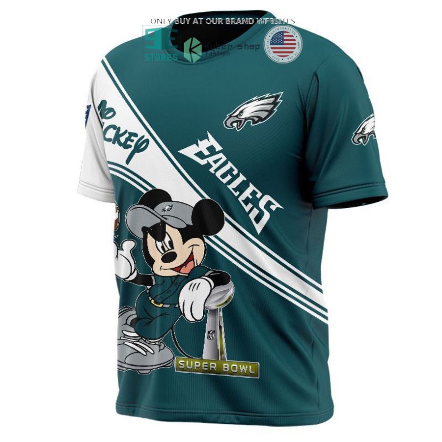 nfl philadelphia eagles mickey mouse green white shirt hoodie 2 45151