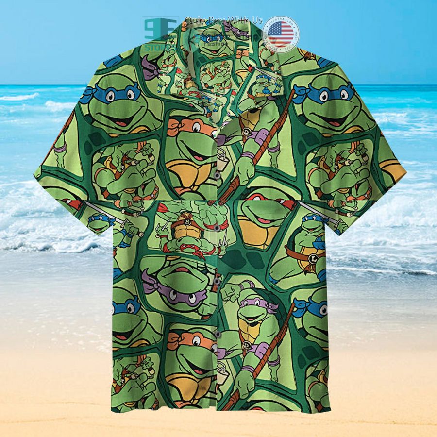 ninja turtles hawaiian shirt 1 45149