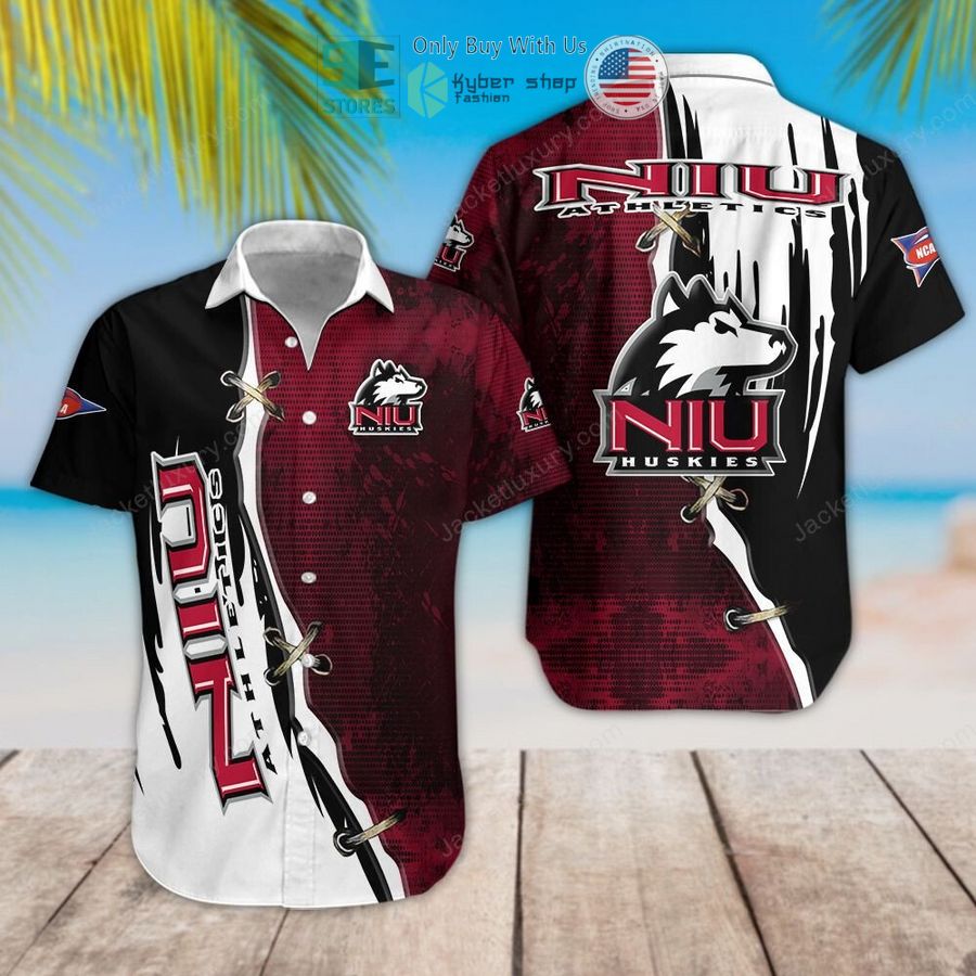 northern illinois huskies hawaiian shirt 1 92009