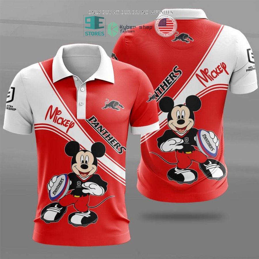 nrl penrith panthers mickey mouse red white shirt hoodie 1 24192