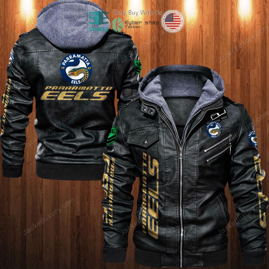 parramatta eels leather jacket 1 13592