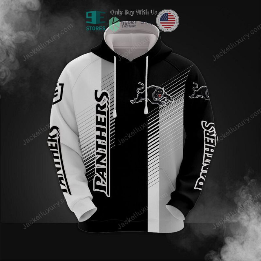 penrith panthers logo black white 3d hoodie polo shirt 1 32327