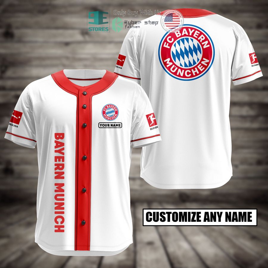 personalized bayern munich custom baseball jersey 1 4772