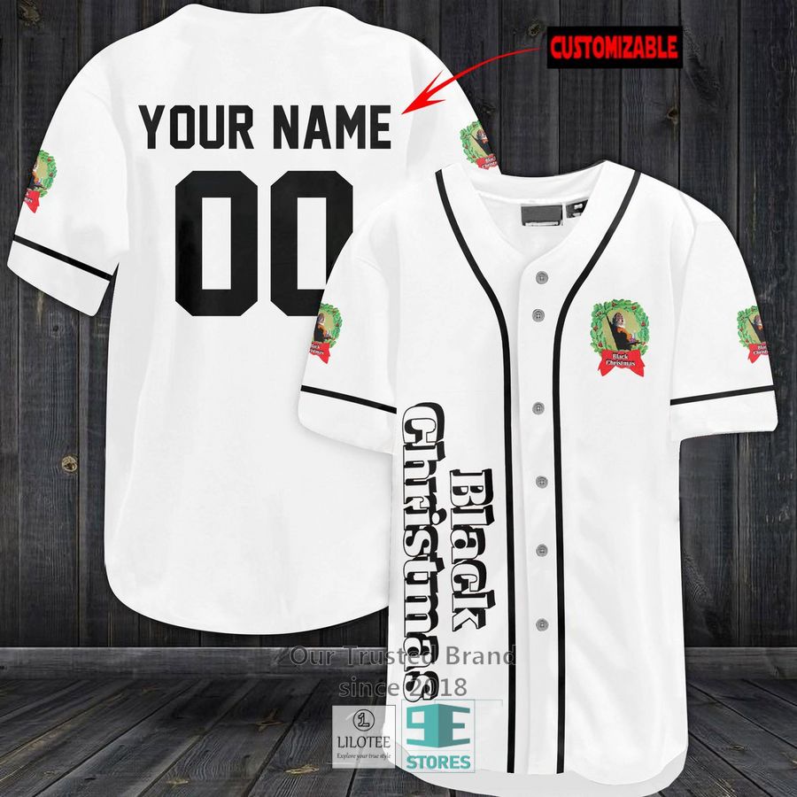 personalized black christmas horror movie baseball jersey 1 27417