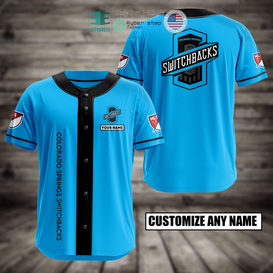 personalized colorado springs switchbacks custom baseball jersey 1 16968