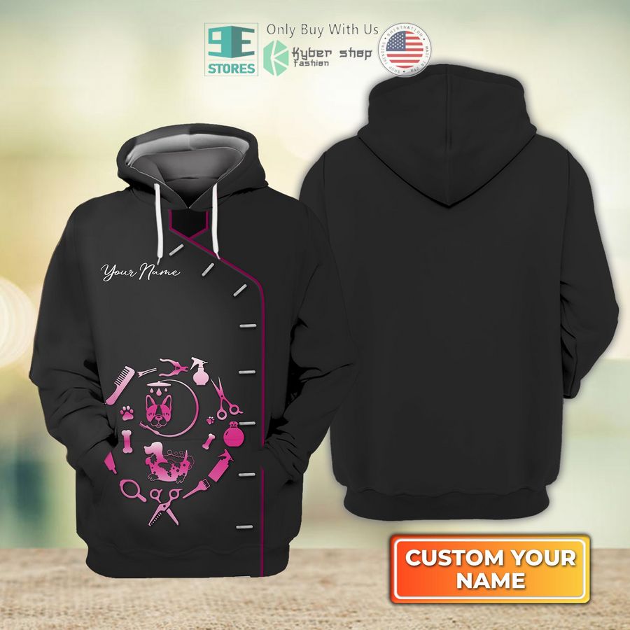 personalized dog groomer pet groomer uniform salon pet 3d hoodie 1 11328