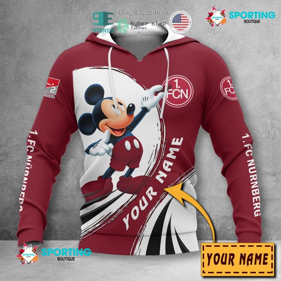 personalized mickey mouse 1 fc nurnberg 3d shirt hoodie 2 17758