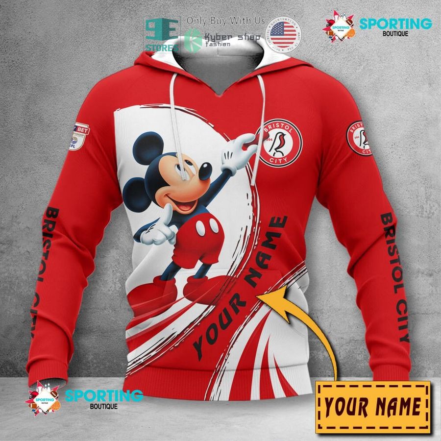 personalized mickey mouse bristol city 3d shirt hoodie 2 92748